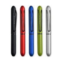 Set of five coloured pens